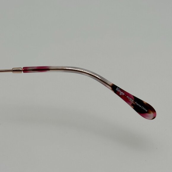 Lingo Eyewear Sunglasses Alice Rose W/ Case 50-20-140 main image 6